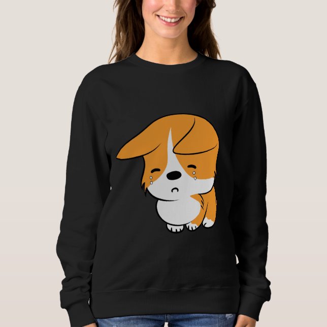 Cute Corgi  733 Sweatshirt (Front)