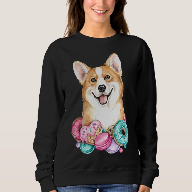 Cute Corgi  827 Sweatshirt (Front)