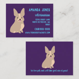 Cute Corgi Business Card