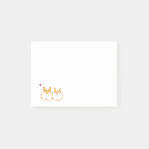 Cute Corgi Butt Post-it Notes