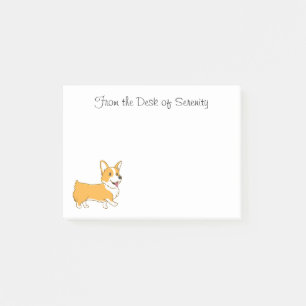 Cute Corgi Cartoon Puppy Dog Lover Post-it Notes
