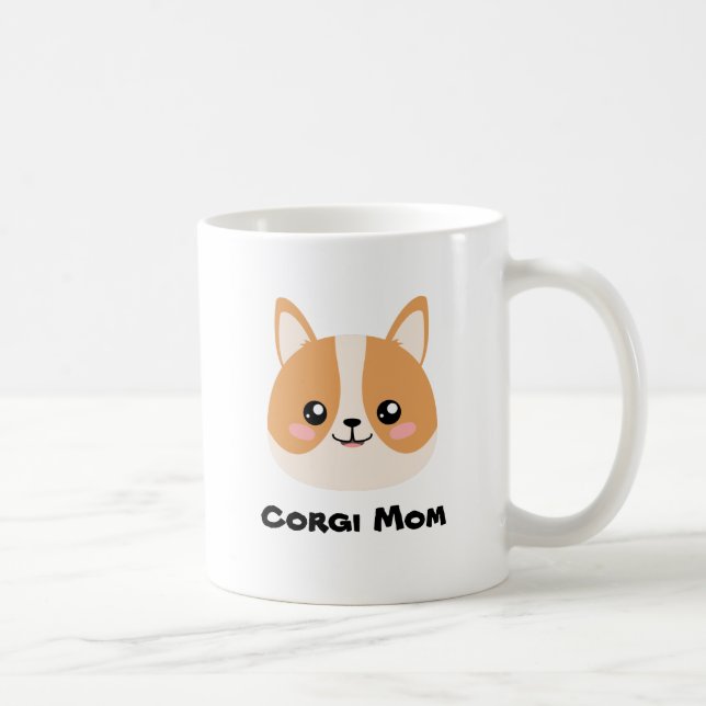 Cute Corgi Coffee Mug (Right)