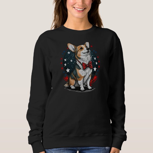 Cute Corgi Cool Pembroke Welsh Corgi  30 Sweatshirt (Front)