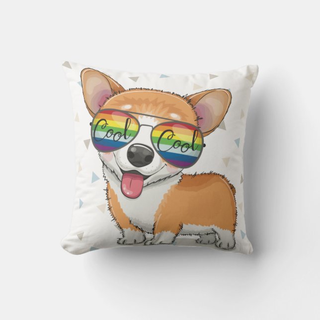 Cute Corgi Cushion (Front)