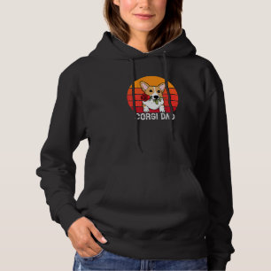 Cute Corgi Dad   Hoodie
