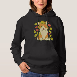 Cute Corgi Dog And Frog 1 Hoodie