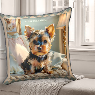 Cute Corgi Dog Animal Art Cushion