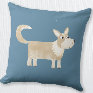 Cute Corgi Dog Cushion