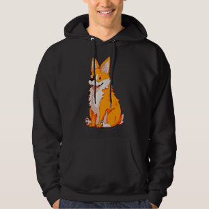 Cute Corgi Dog Premium Hoodie