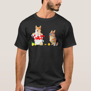 Cute Corgi Dog Tee Mad Hatters Tea Party Food