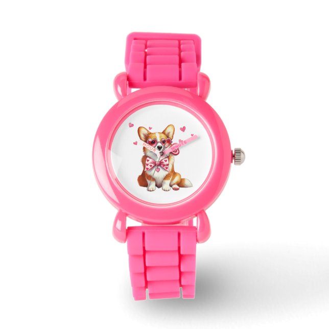 Cute Corgi Kids' Watch (Front)