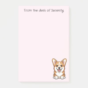 Cute Corgi Mom Gift Puppy Dog Lover Post-it Notes