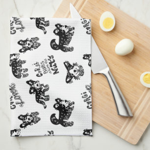 Cute Corgi Pattern Pillow Case Tea Towel