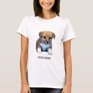 Cute Corgi Puppy Dog Mum T-Shirt