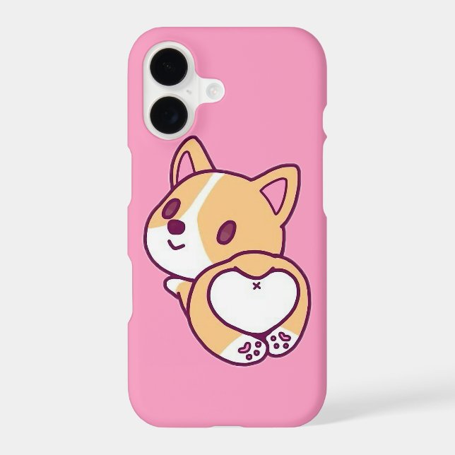 Cute Corgi Puppy Love (Back)