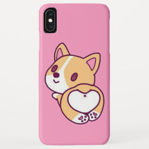 Cute Corgi Puppy Love iPhone XS Max Case