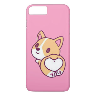 Cute Corgi Puppy Love iPhone 8 Plus/7 Plus Case