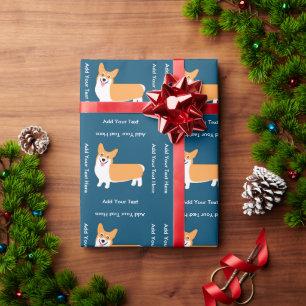 Cute Corgi Puppy Wrapping Paper