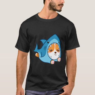 Cute Corgi Shark T-Shirt