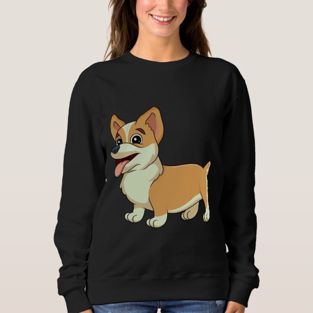 Cute Corgi      Sweatshirt (Front)