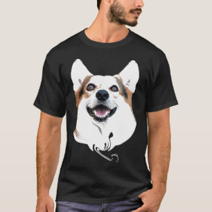 Cute Corgi Tee Pembroke Welsh Corgi Dog Face