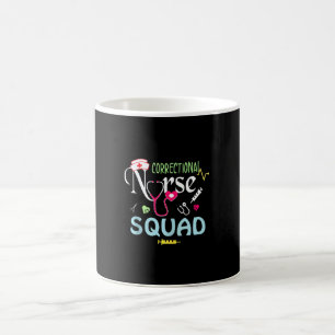 Cute Correctional Nurse Squad For Nursing Week Coffee Mug