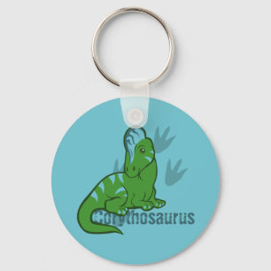 Cute Corythosaurus Key Ring