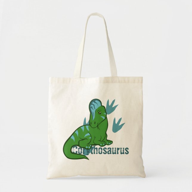 Cute Corythosaurus Tote Bag (Front)