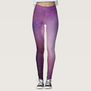 Cute Cosmic Colours Stars Galaxy Pattern Women's Leggings