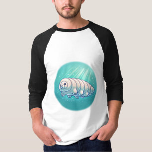 Cute Cosmic Tardigrade Cartoon Art T-Shirt