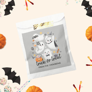 Cute Costume Spooky Ghost Pumpkin Halloween Favour Bag