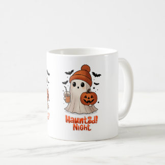 Cute Cosy Ghost Halloween Coffee Mug