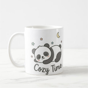 Cute Cosy Panda Coffee Mug Kawaii Sleeping Panda