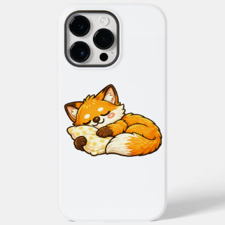 Cute Cosy Sleeping Fox Case-Mate iPhone 14 Pro Max Case