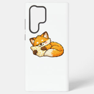 Cute Cosy Sleeping Fox Samsung Galaxy Case