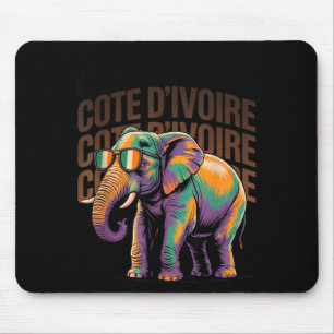 Cute Côte Divoire Trip Elephant Ivory Coast Boys Mouse Pad