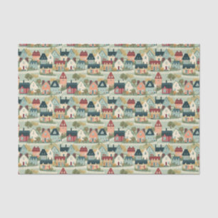 Cute cottage core House warming party Tissue Paper