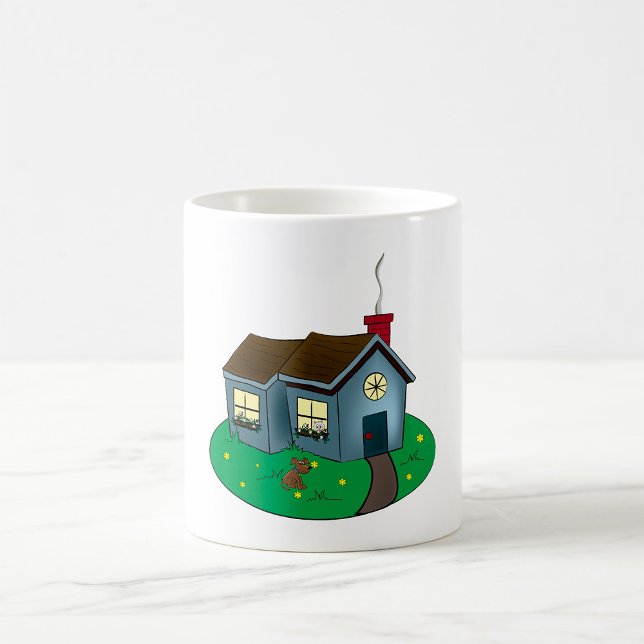 Cute Cottage Home Coffee Mug (Creator Uploaded)