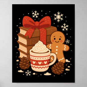 Cute Cottagecore Aesthetic Dog Bulldog Mushroom Wo Poster