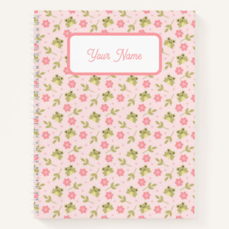 Cute Cottagecore Frog Bulletjournal Notebook