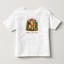 Cute Cottagecore Mushroom Family Nature Botanical
