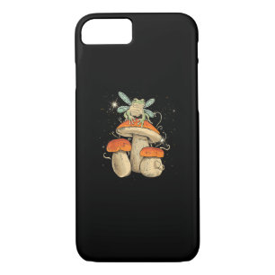 Cute Cottagecore Mushroom Frog Goblincore Style iPhone 8/7 Case
