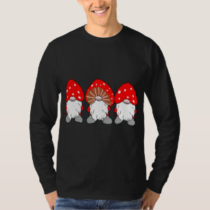 Cute Cottagecore Mushroom Gnomes Toadstools T-Shirt