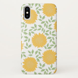 Cute Country Sunflower Pattern iPhone X Case