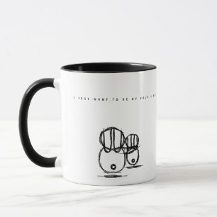 Cute Couple Bunny Mug Be By Your Side