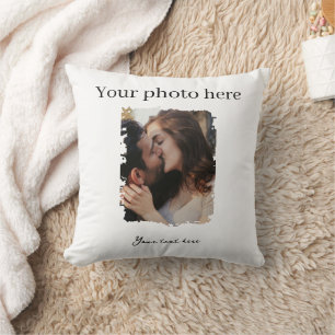 Cute Couple Custom Photo  Cushion