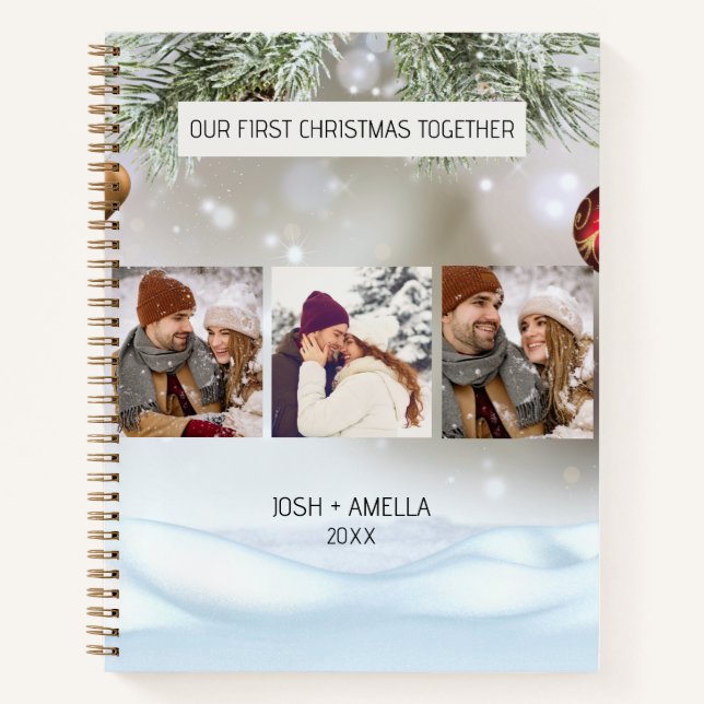 Cute Couple Custom Photo Journals  (Front)