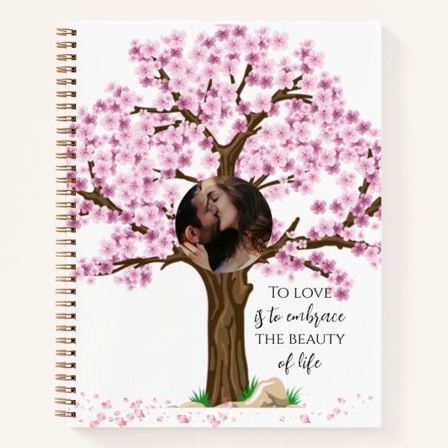 Cute Couple Custom Photo Journals  (Front)