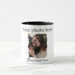 Cute Couple Custom Photo Mug