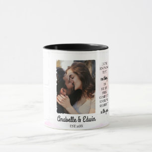 Cute Couple Custom Photo Mug